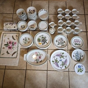 Massives 86-teiliges Vintage PORTMEIRION BOTANIC GARDEN Geschirrset - 30 Jahre gelagert - Bild 1 von 24