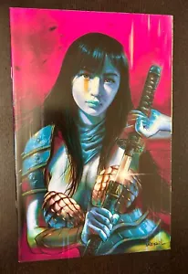 SAMURAI SONJA #1 (Dynamite Comics 2022) -- Variante Parrillo Virgen Ultravioleta - Imagen 1 de 2