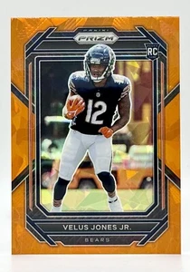 2022 Panini Prizm orange Ice #332 Velus Jones Jr RC Chicago Bears - Bild 1 von 2