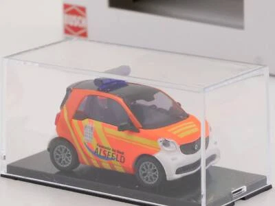 Busch 50719 Smart Fortwo Coupe Fire Brigade Alsfeld 1:87 Mint! Boxed 1703-15-61 - Image 1 of 4