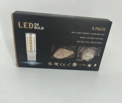 LED G9 Bulb 6 pack item# G9 32led2835-NW - Image 1 of 4