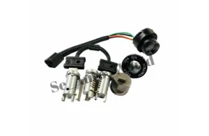 Vespa px125 150 200 stella 3 barrel lock ignition switch electric start 2 keys - Picture 1 of 3