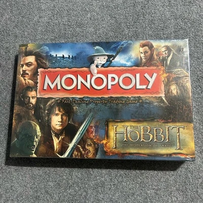 Monopoly - The Hobbit Desolation Of Smaug Board Game 2015 New Sealed Rare HTF - Image 1 of 4