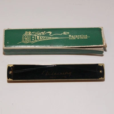 Blessing Harmonica In Original Box - Image 1 of 4
