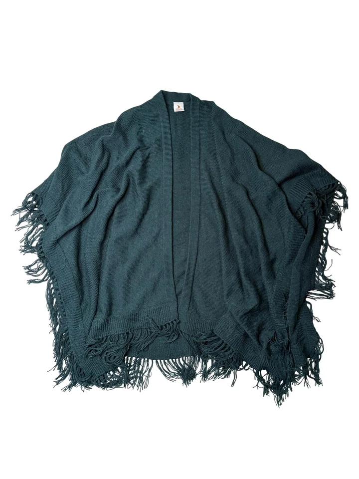 Alpaca Warehouse 100% Alpaca Yarn Poncho - Image 1 of 4