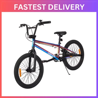 50cm Neochrome BMX Bike Kids Freestyle Bicycle Stunt Pegs Gift AU Stock - image 1 of 4