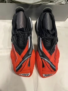 BRAND NEW Balenciaga Tyrex Sneaker Black Red 617517-W2CB1-1060 Unisex Sz 37-38EU - Picture 1 of 11