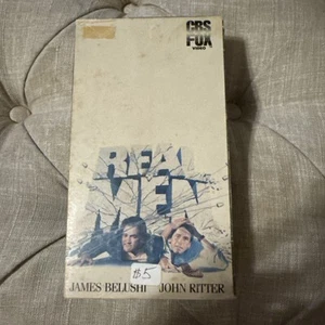 *Rare* Real Men VHS 1988 John Ritter  Jim Belushi - Picture 1 of 3