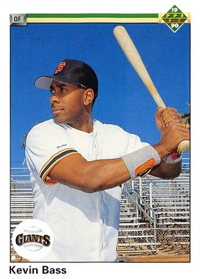 Kevin Bass 1990 Upper Deck 793 San Francisco Giants Baseball Card - Image 1 of 2