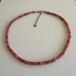 Red ChalcedonyNecklace - Picture 1 of 11