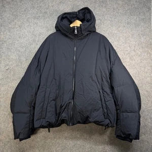 BOTTEGA VENETA schwarze gefütterte Jacke aus technischem Nylon - Größe M - UVP 2.420 £ - Bild 1 von 15