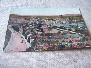 POSTCARD -- FORFAR FROM THE STEEPLE , ANGUS - Picture 1 of 2
