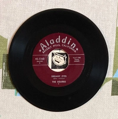 The Squires 45 Dreamy Eyes / Dangling with my Heart 1957 R&B Doo Wop EX - Image 1 of 2