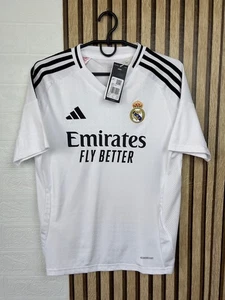 Real Madrid Jersey 24/25 Home Football Soccer Shirt Adidas Youth Size L - Picture 1 of 10