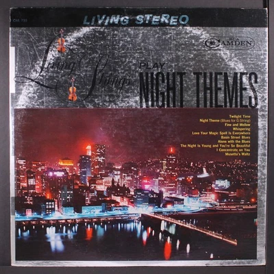 LIVING STRINGS: night themes RCA CAMDEN 12" LP 33 RPM Foto 1 de 2
