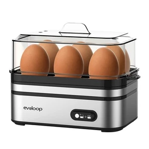 Rapid Egg Cooker Electric 6 Eggs Capacity, Soft, Medium, Hard Boiled, Poacher... - Picture 1 of 9