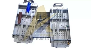 Kleines Fragmentset abschließbare und nicht verriegelnde Instrumente Orthopädisches Set - Bild 1 von 4