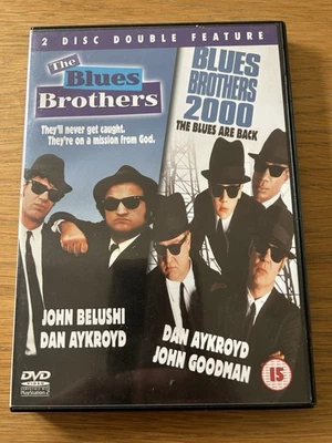 DVD 2-disc set: "The Blues Brothers" original film plus "2000" sequel, cert 15 - Image 1 of 3