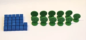 Millenniumopoly Blöcke Zeit & Jahrhunderte Jahrhundert Globus Ersatzteile Teil - Bild 1 von 4