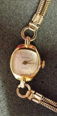 Антикварные швейцарские женские коктейльные часы Bifora в прекрасном рабочем состоянии - Изображение 1 из 4