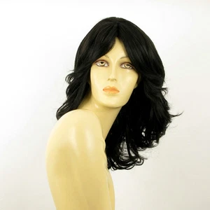 Perruque femme mi longue noir ELISE 1B - Imagen 1 de 8
