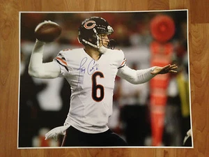 JAY CUTLER 'CHICAGO BEARS' 2014 NFL QUARTER BACK SIGNED 16X20 PICTURE *COA 2 - Picture 1 of 2