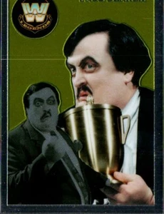 Tarjeta de lucha libre Topps Heritage II 2007 cromada WWE Legends #72 Paul Bearer  - Imagen 1 de 2