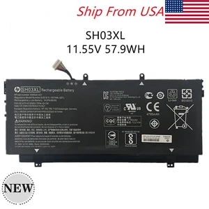 OEM Genuine SH03XL Battery For HP Spectre x360 13-w023dx 13-AC033DX 859356-855 - Picture 1 of 7