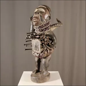 70972) Nkisi Figur Bakongo Kongo Afrika Africa Afrique figure ART KUNST - Bild 1 von 1