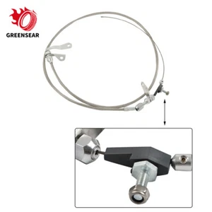 Stainless Kick Down Cable Transmission Kickdown Trans C-4 Deten For Ford C4 - Picture 1 of 12