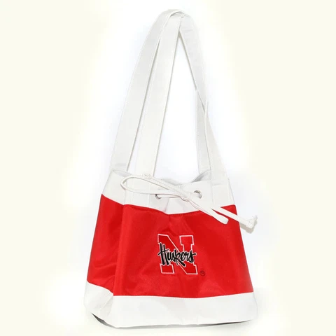 NCAA Designer Lunch Tote Embroidered Logo Bag Little Earth Cover