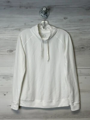 Camisa de golf Slazenger para mujer pequeña blanca manga larga cuello falso pulóver elástico Foto 1 de 4