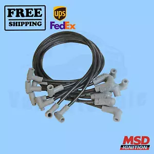 Spark Plug Wire Set MSD compatible with GMC V2500 Suburban 87-1991 - Picture 1 of 2