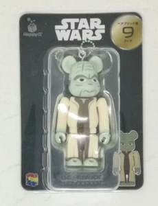 HAPPY LOTTERY STAR WARS Be@Rbrick Número 9 YODA JAPÓN SOLO LADRILLO DE OSO - Imagen 1 de 2