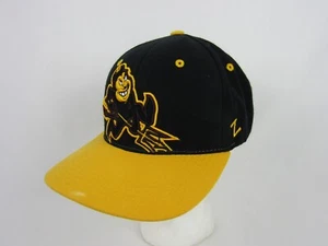 Vintage Arizona State Sun Devils Snapback Cap-Zephyr-Black/Gold/Maroon-GUC - Picture 1 of 7