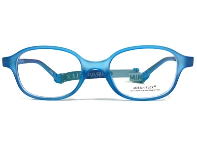 Monturas para gafas Miraflex para niños ELKI M.CRY AZUL borde completo cuadrado transparente 41-16-133 Foto 1 de 4