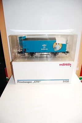 Märklin 5430 Piste 1 Chemin de Fer Wagon de Marchandises Voiture Privée 4711 Ovp - Photo 1/4