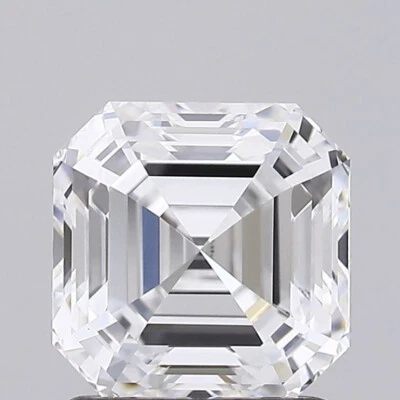 1.35 CT Asscher Cut E VVS2 Lab Grown Diamond IGI Certified - Image 1 of 2