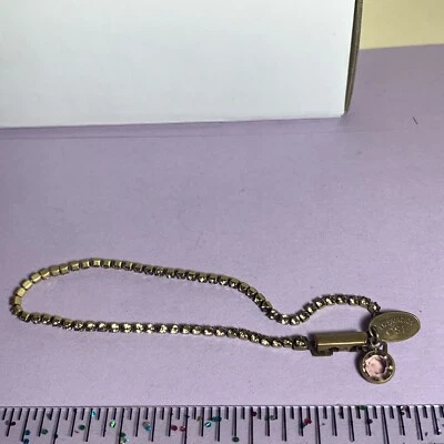 Liz Palacios S.F Rhinestone Fire Crystal 7-inch Bracelet EUC - Image 1 of 4