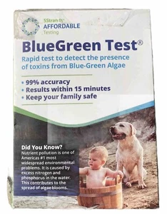 5Strands Blue Green Algae Test Kit at Home Lake & Pond Water Results In 15 Mins - Picture 1 of 7