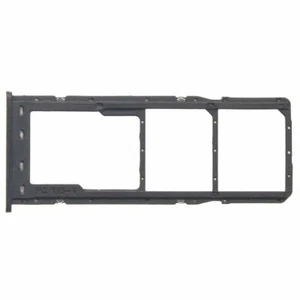 Samsung Galaxy A10 Dual Sim Micro SD Memory Card Tray Slot Holder A105 Black - Zdjęcie 1 z 1