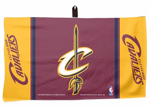 CLEVELAND CAVALIERS WAFFLE GOLF TOWEL 14"X24" BRAND NEW FREE SHIPPING WINCRAFT Cover
