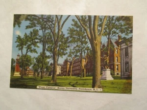 Postal frontal de Rhode Island marrón University Providence RI - Imagen 1 de 2