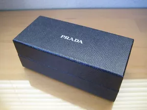 NEW PRADA SUNFLASSES/EYEGLASSES EMPTY BOX SMALL 6.5" x 2.75" x 2.15" SIZE - Picture 1 of 3