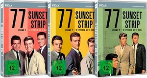 77 Sunset Strip - Gesamtedition, Vol. 1 2 3, 9 Discs DVD DEUTSCH 1958 - 1964 - Picture 1 of 12