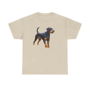 Camiseta Deutscher Jagdterrier Unisex Algodón Pesado - Imagen 1 de 5
