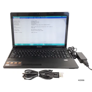 LENOVO G585 15.6'' Laptop AMD E-300 4GB RAM 1TB HDD Dolby Audio Boots/Bios H2996 - Picture 1 of 15