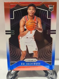 Panini Prizm Rui Hachimura 2019 rojo blanco y azul Prizm RC #255 Lakers - Imagen 1 de 2