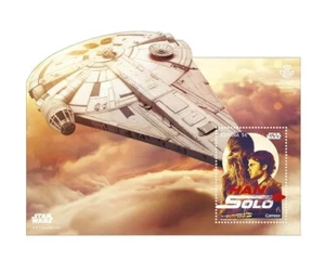 Seal Of Star Wars Han Slo Espa� A Halc � N Falcon Philately Editing�N Limited - Picture 1 of 2