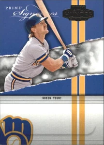 Playoff Honors Prime Signature Insert 2004 #29 Robin Yount/2500 - casi nuevo-como nuevo - Imagen 1 de 2